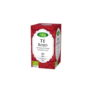 Té rojo pu-erh bio, 20 filtros