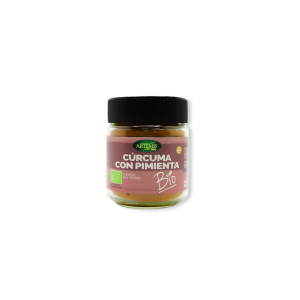 Cúrcuma con pimienta bio, sazonador 80g