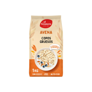 Copos de avena gruesa 1kg
