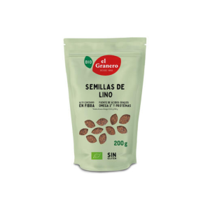 Semillas de lino dorado Bio 200g
