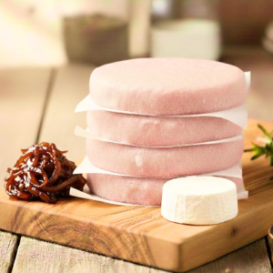 Hamburguesas de pollo - Queso cabra - 4u, 400g