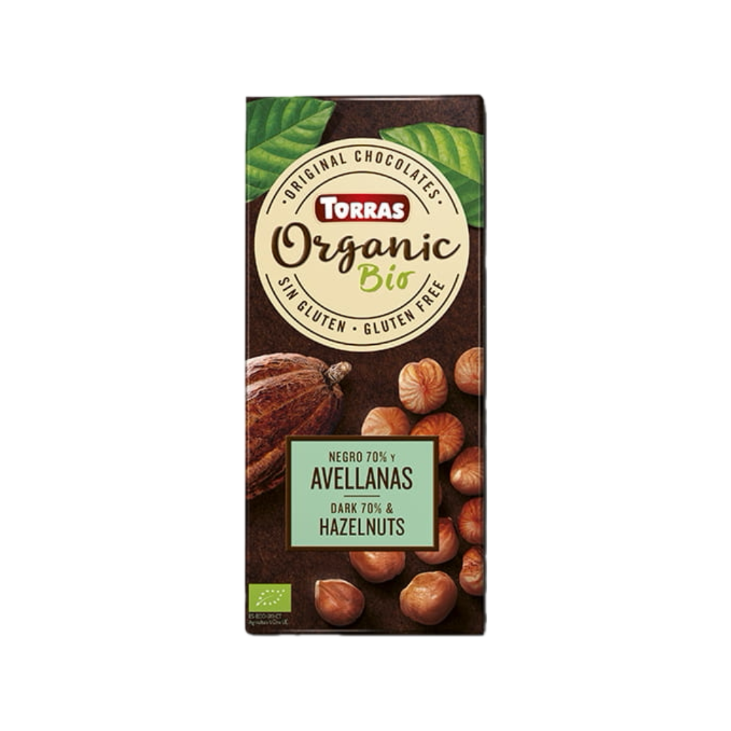 Chocolate avellanas 100g Bio