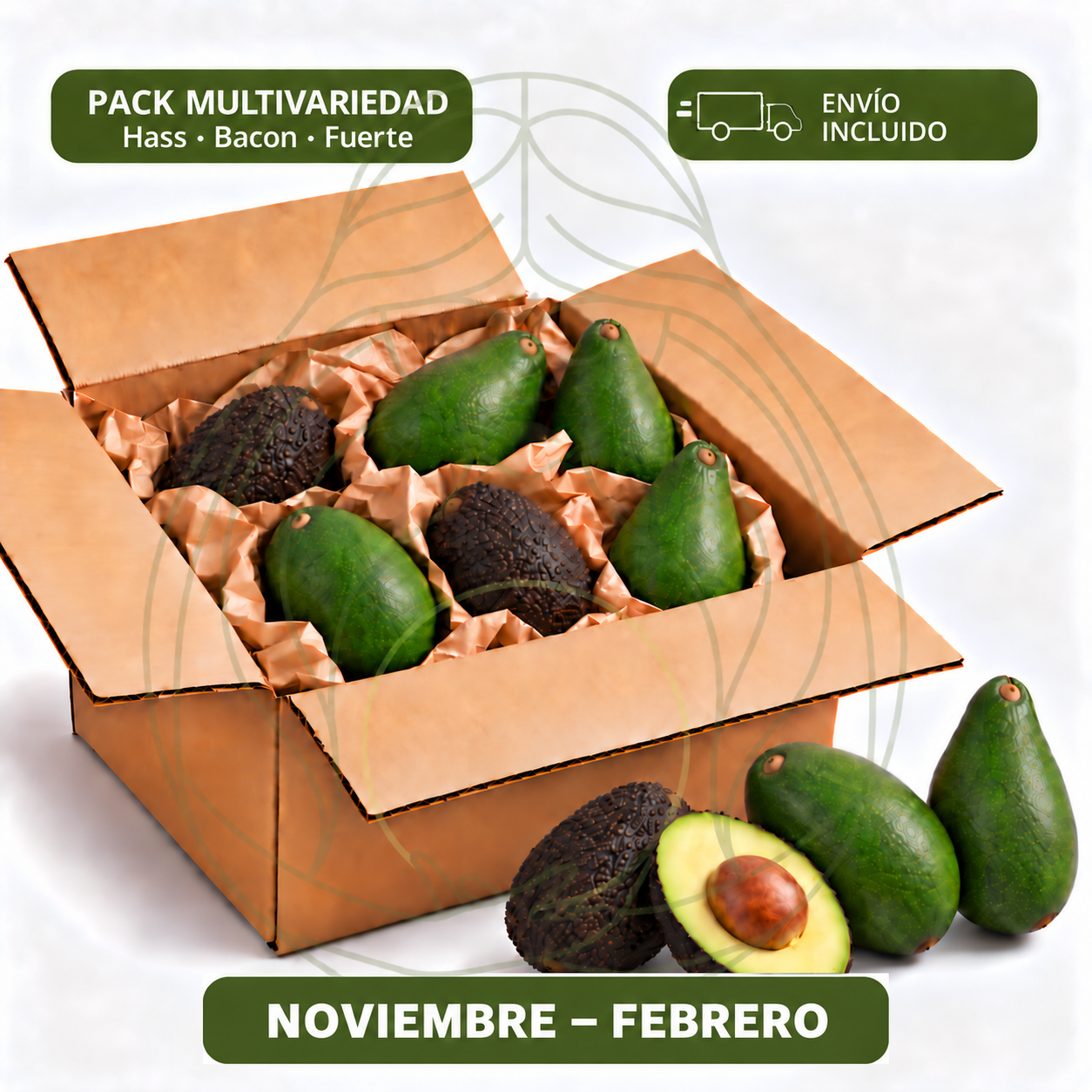 Pack 4kg aguacate multi - Envío gratis